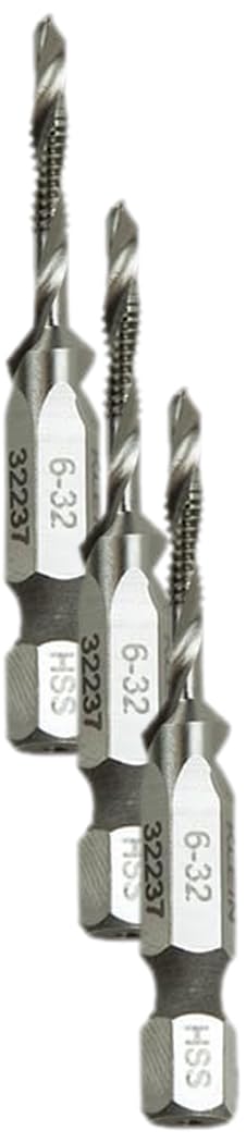 Klein Tools 32237 Drill Tap, 6-32 (Pack of 3)