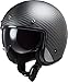 Produktbild LS2 Motorradhelm OF601 BOB CARBON, Schwarz, M