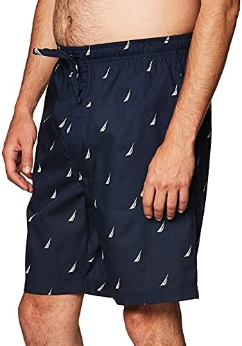 Nautica Males's Gentle Woven 100% Cotton Elastic Waistband Sleep Pajama Brief 2 417peHXepEL. AC