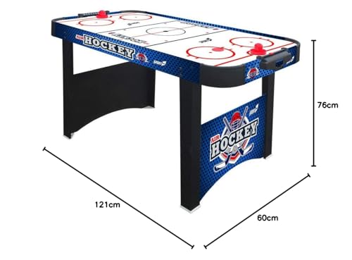Sport1, Mesa de Air Hockey Unisex para niño, 121 x 60 x 76 cm