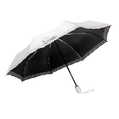 Parasol parapluie automatique pliant pour femmes anti-vent et robuste