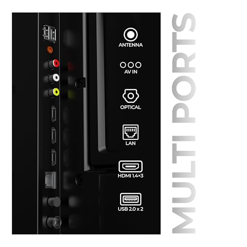 Image of Wobble 80.01 cm (32 inches) K Series HD Smart LED TV with Google TV 5.0 (Black) WB32HDAGU2841D25