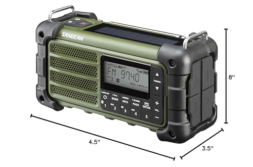Image of Sangean MMR-99 AM /FM Bluetooth Weather Emergency Radio, Multi-Powered