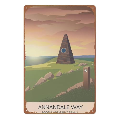 Vintage Metal Signs Annandale Way Wall Art 8x12 Inches