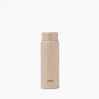 TYESO Garrafa Térmica Mini 200ml - Inox, Pocket Size, Isolamento Térmico, Anti-Vazamento para Café, Chá e Bebidas Frias(Marrom)