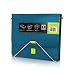 Samsill TRIO 3-in-1 Organizer, 1 Inch 3 Ring Binder + 7 Pocket Accordion Style Expanding File + Hanging File(Office & Tax Organizer), Turquoise