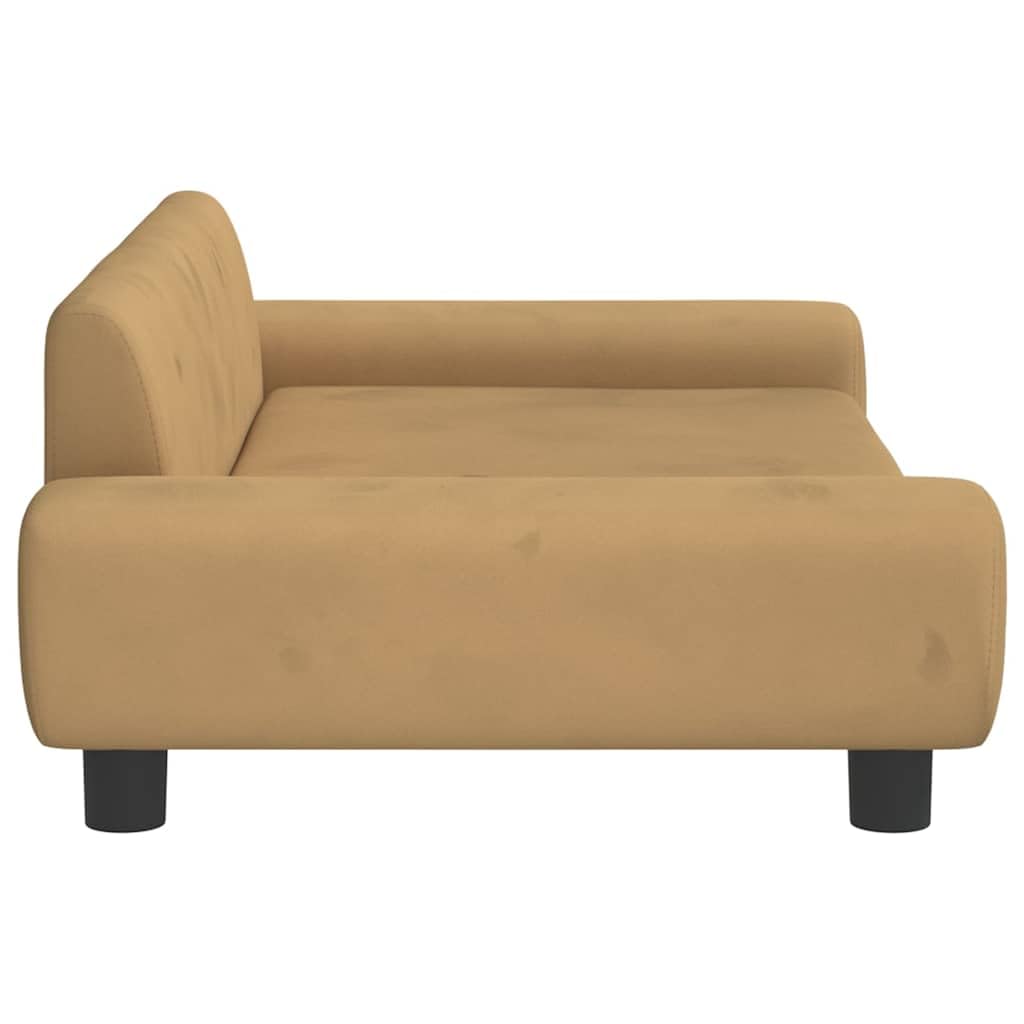 Cuccia per cani in velluto con materasso antiscivolo, cuscino morbido e rivestimento antigraffio, ideale come posto per dormire, nido e divano per animali domestici, cuccioli, anziani, artrosi