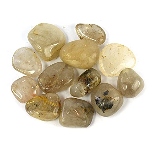 Cuarzo rutilo dorado natural, piedra rugosa para creación de joyería artesanal y wire wrapping, 50g