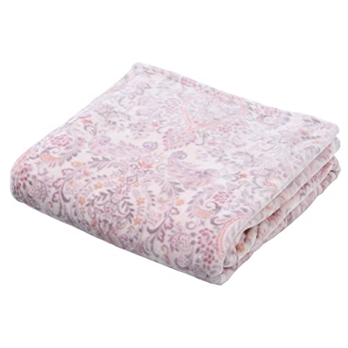 西川 フランネルニューマイヤー 毛布 シングル 洗える 柔らか 冬 ピンク FQ02035405