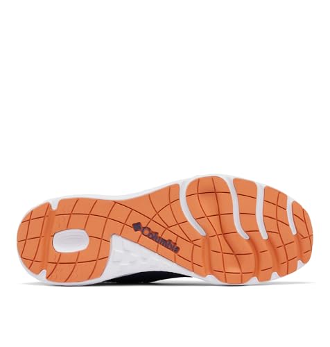 Columbia Columbia Mens PFG Castback Non Slip Boat Shoe, Nocturnal/Dusty Orange, 8