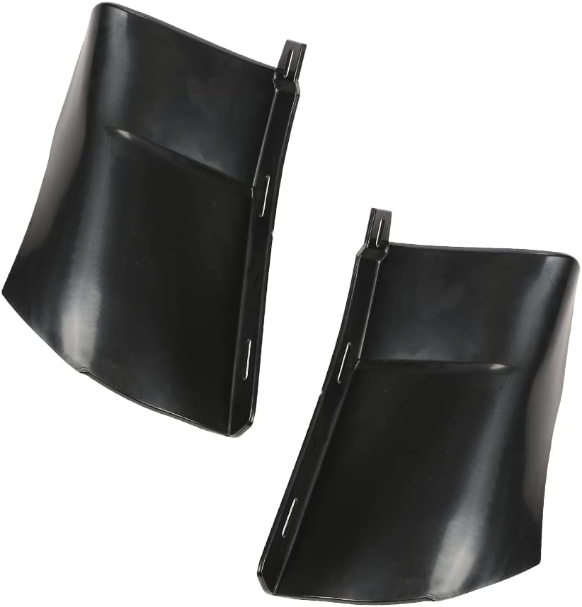 PIT66 Rear Bumper Filler, Compatible with 86-90 Chevy Caprice/Impala 2Pcs Rear Bumper Quarter Panel Fillers Kit Black