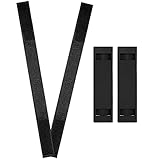 Tamaño adecuado: el tamaño de cada correa de hoverboard es de 70 x 2,5 cm (27,56 x 0,98 pulgadas) y la funda de goma es de 13,5 x 2,8 cm (5,31 x 1,1 pulgadas) .Es adecuado para patinetes flotantes con 2 ruedas. Compatible con scooters flotantes de dos ruedas de 6.5 pulgadas, 8 y 10 pulgadas.