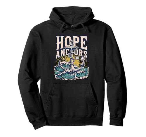 Hope Anchors the Soul Christian Nautical Design ���g���E�F�[�u �p�[�J�[