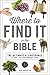 Where to Find It In The Bible (A to Z Series)