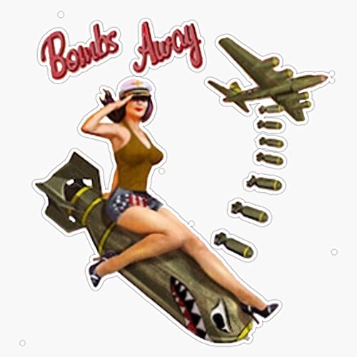 HOF Trading Bomb Babe Memorabilia Vinyl Sticker Waterproof Decal Laptop Wall Window Bumper Sticker 5