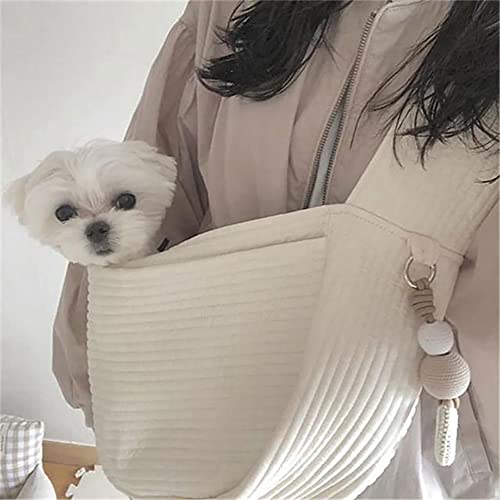 Eastvita Dog Cat Sling Carrier Pet Foldable Carrying Bag Outdoor Travel Canvas Bag Shoulder Messenger Bag With Pockets Pet Supplies #TOP4