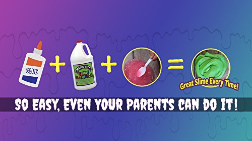 Magic City Slime Activator - Non Toxic, Just Add to Your Favorite Slime Glue for Great Slime Every Time, Made in USA (1 Gallon) - Thumbnail 3