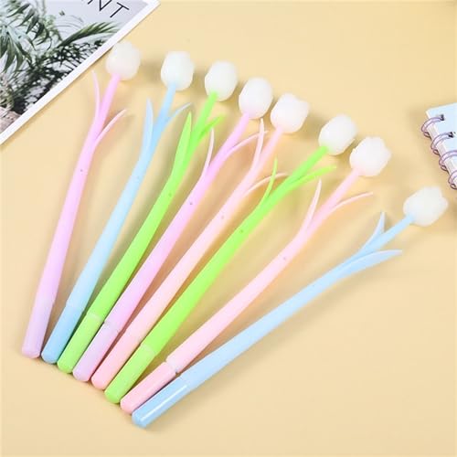 Bolígrafos de Gel Flor Rosa Cambia Color Paquete 12 pcs miniatura 7