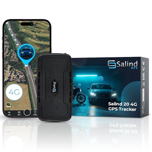 SALIND GPS - Salind 20 4G - GPS-Tracker für Auto, Motorrad, Fahrzeuge &...