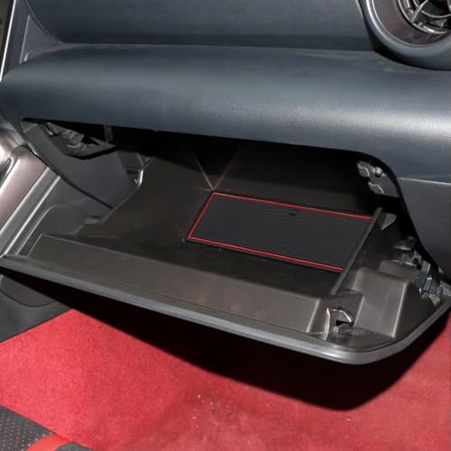 Maty do konsoli środkowej dla Toyota 86 2023+, Dywaniki gumowe LHD do konsoli środkowej