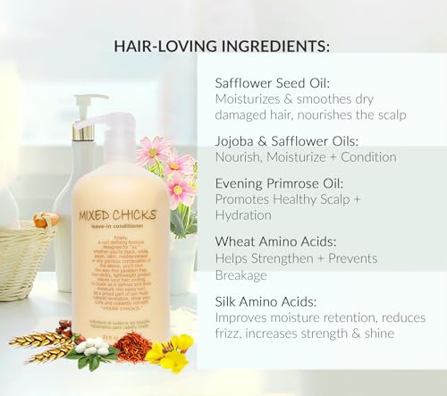 Image of Mixed Chicks Curl Defining & Frizz Eliminating Leave-In Conditioner, 33 fl.oz.