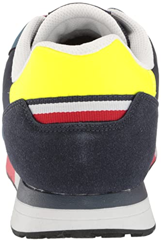 Tommy Hilfiger Men's Amani Sneaker, Navy Blue, 10.5 #TOP11