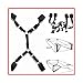 SYOneTo3 Yoga Fitness Ejercicio Estiramiento Correa, Entrenamiento de Flexibilidad de Pierna y Cintura, Entrenador de Asistencia de Flexión de Espalda, Negro Àdù | t ~ Toy