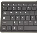axGear Ultra Thin Wired USB Mini PC Keyboard for PC Apple Mac Laptop Notebooks