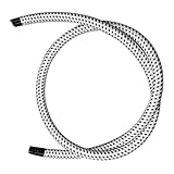 BESPORTBLE Manguera para Planchado de 2 Metros Flexible y Resistente al Calor en PVC y Nailon, Accesorio para Centros de Planchado y Máquinas de Prensa de Ropa