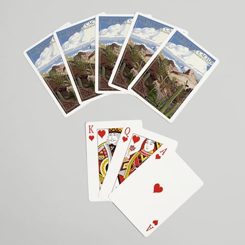 Baraja Póker Organ Pipe Cactus, 52 Cartas Tamaño Póker miniatura 7