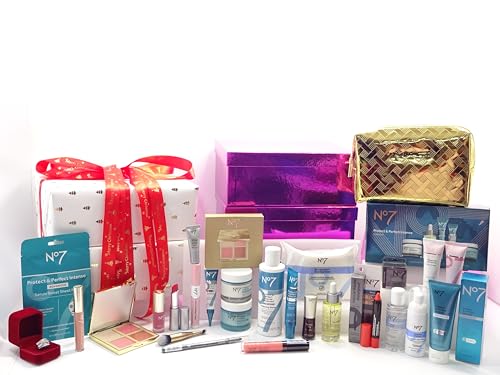 No7 Coffret cadeau de beauté coffret de soins premium pour le visage