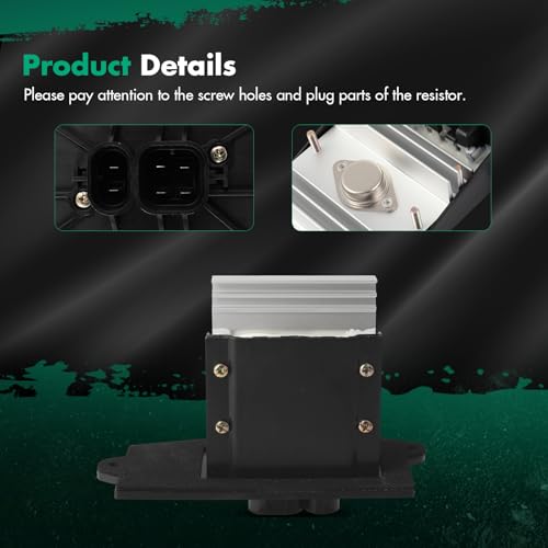 Image of SCITOO RU545,984-243,4P1406,12368386,16086176 HVAC Blower Motor Resistor Fits for Cadillac for Brougham 1990-1992 Resistor Module