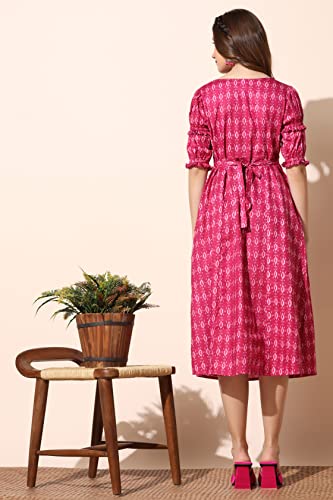 Image of Jwalin Women's Cotton Western Dresses