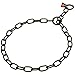 Sprenger Black Stainless Steel Medium Sized Link Chain Collar - 3.0 mm x 24 inches