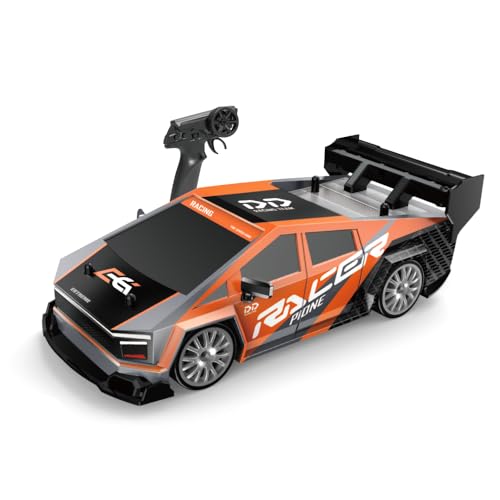 Voiture télécommandée 2.4 GHz 4WD à 30 km/h avec roues interchangeables à l'échelle 1:24