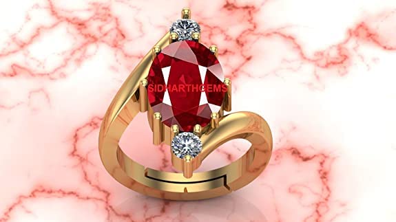 Bague rubis naturel véritable non chauffé, la solution aux pierres traitées - 3
