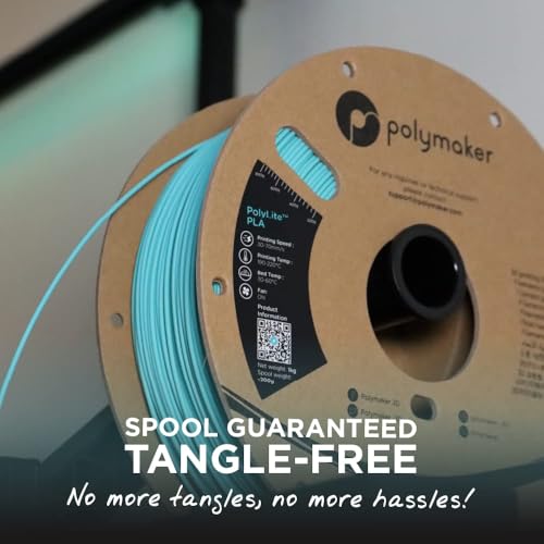 Image of Polymaker PLA Filament, Natural 3D Printing PLA Filament 1.75mm 1kg - PolyLite 3D Printer PLA Filament, Dimensional Accuracy + /- 0.03mm, Compatible with Most 3D Printer, Natural