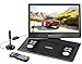 Produktbild REFLEXION DVD1424 portabler/tragbarer DVD-Player 14 Zoll (36 cm) LCD-Monitor mit DVB-T2 HD Tuner, integrierter Akku, inklusive Gamepad, Game-Disk und 12V-Auto-Adapter