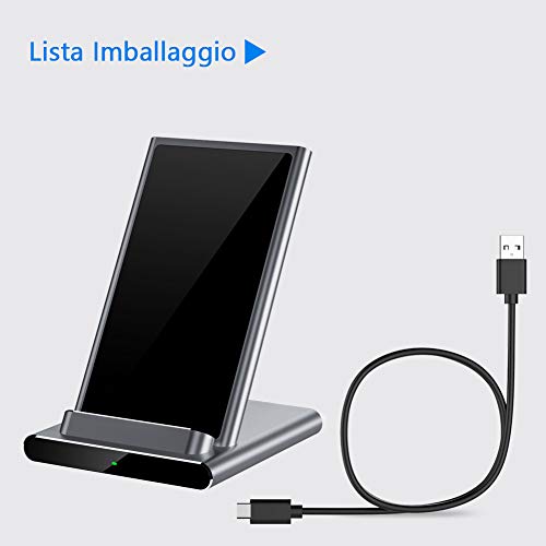 Yootech USB C Caricabatterie Wireless,Caricatore