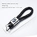 Hey Kaulor 2Pack Genuine Leather Car Logo Keychain for Subaru Key Chain Accessories Keyring with Logo