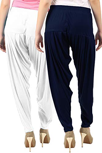 Image of Buy That Trendz Patiala Salwar for Women Relaxed Fit Viscose Patiyala Salwar Harem Bottom Pants