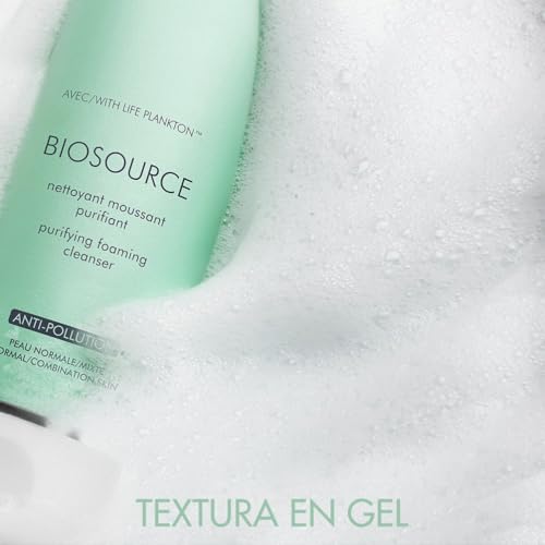 Biotherm, Biosource Gel Limpiador, Tonifica y Purifica, Enriquecido con Life Plankton y Zinc, Para Todo Tipo de Pieles, 150 ml - imagen 3