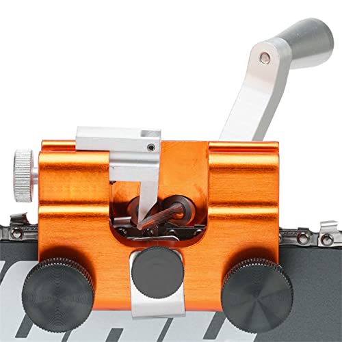 Amolador de corrente de motosserra, afiador de corrente manual portátil para motosserra afiada com m