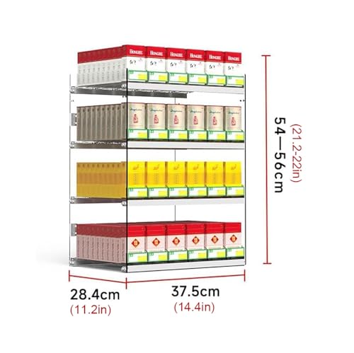 Présentoir à cigarettes mural pour ordonner et ranger facilement vos paquets de tabac - 2