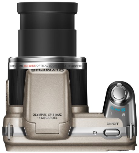 Olympus SP-810UZ Digitalkamera (14 Megapixel, 36-Fach Opt. Zoom, 7,6 cm (3 Zoll) Display, bildstabilisiert) Silber – Bild 4