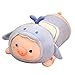 LTLGHY Stofftier Schwein Plüsch Kissen Molliges Kissenspielzeug Cartoon Kinder Begleiten Schlafen Kuscheltier Für Kinder Jeglichen Alters,50cm