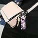 Pirexcny Tropical Flowers Chapstick Keychain Holder for Lipstick Lip Balm Holder Soft Portable Chapstick Holder Fashion Chapsticks Elastic Sleeves for Women