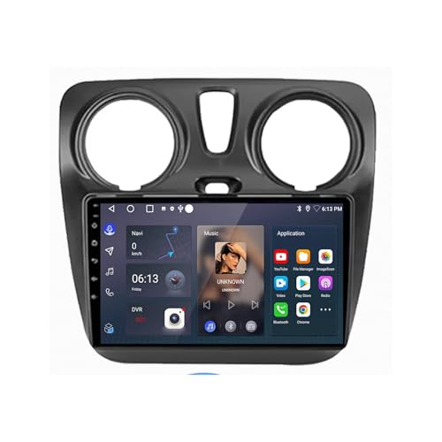 Radio coche 2 DIN con pantalla HD y cámara trasera para actualizar tu Renault Dokker