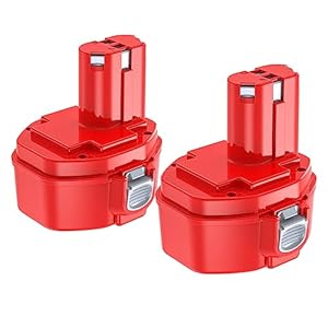 2x 4000mah 14,4v remplacement batterie pour makita ni mh pa14 1420 1422 1433 1434 1435 1435f 193060 0 192600 1 193062 6 193101 2