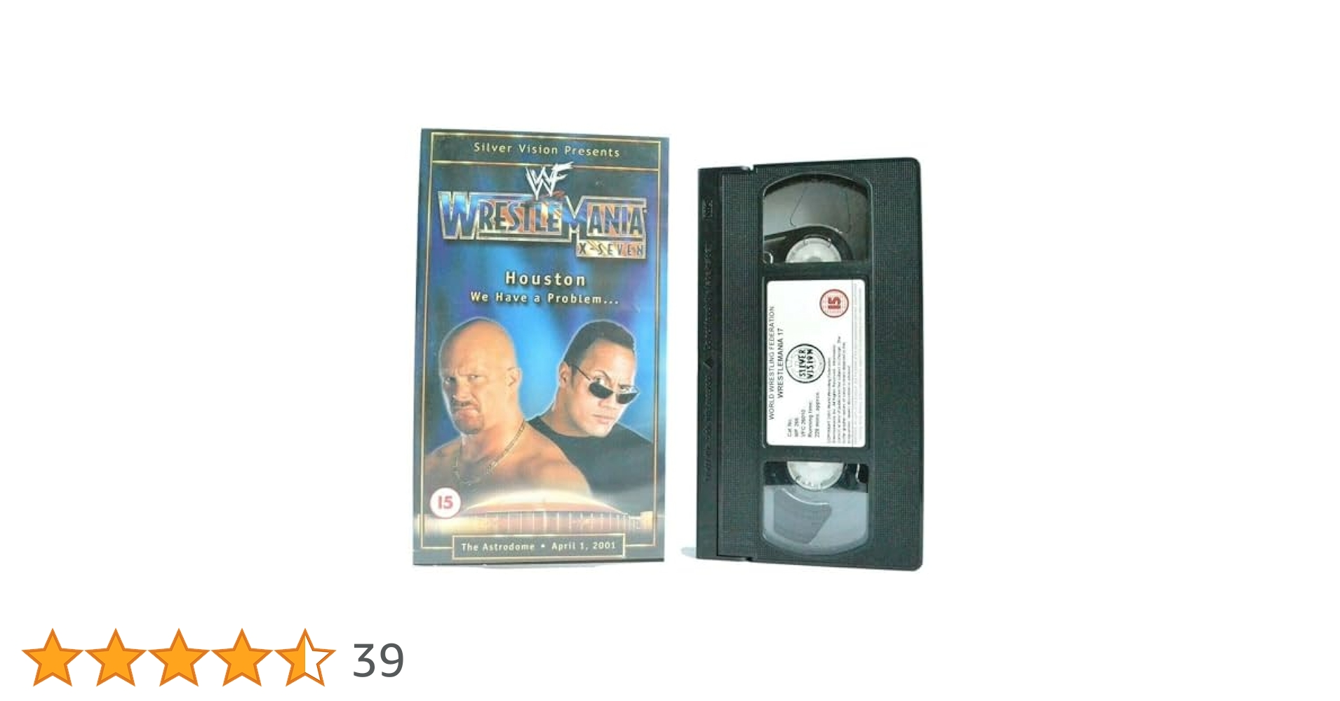 WWF: Wrestlemania X-Seven [VHS] : Amazon.co.uk: DVD & Blu-ray